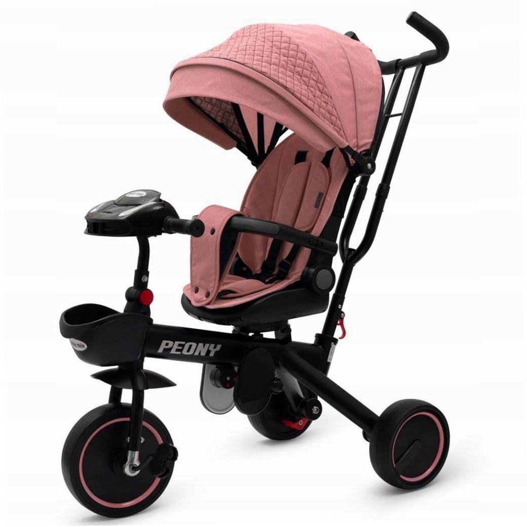 Rowerek 3-kołowy Peony Eva różowy