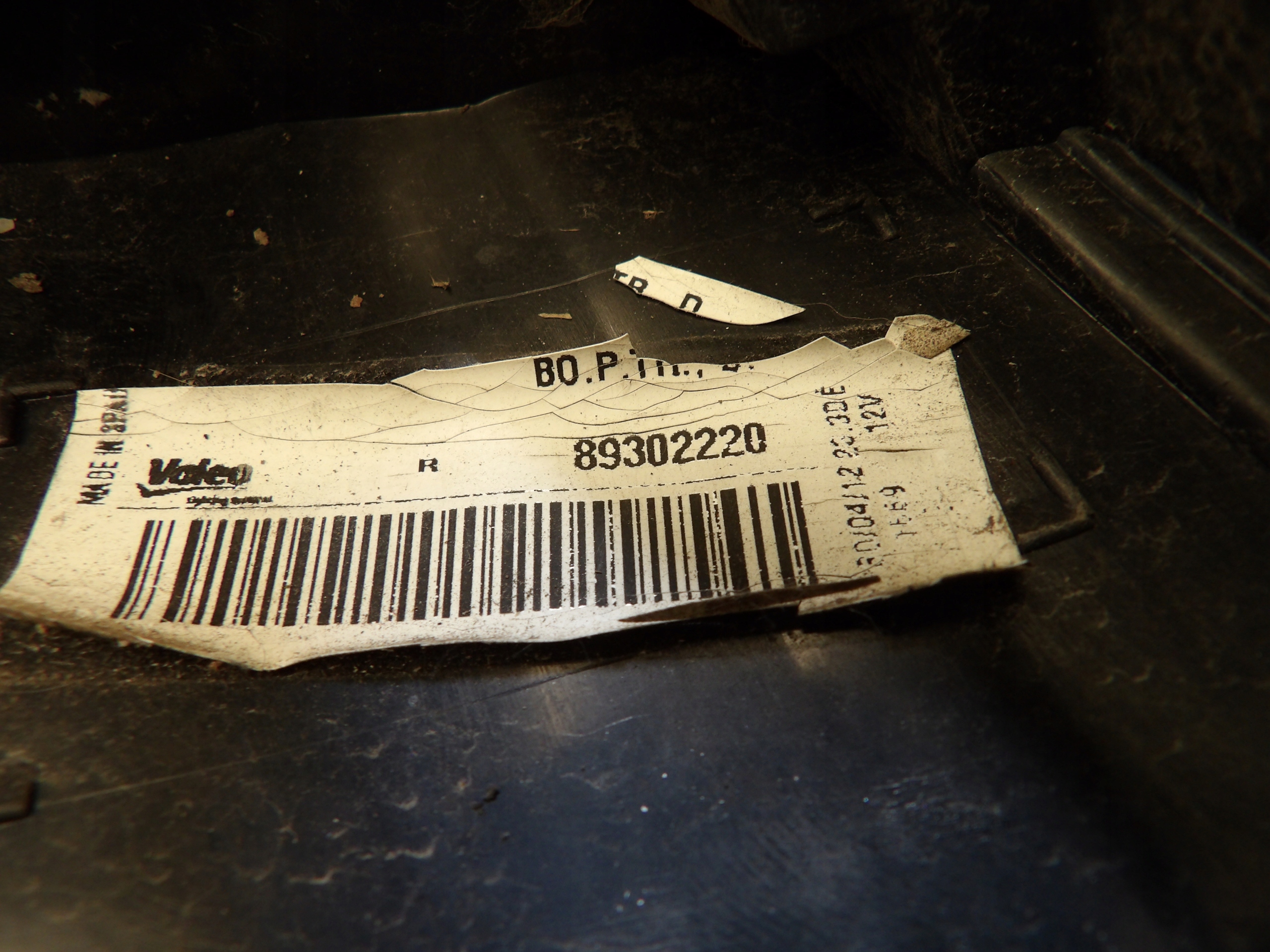 Opel Corsa C light rear right 89302220 HB 3D