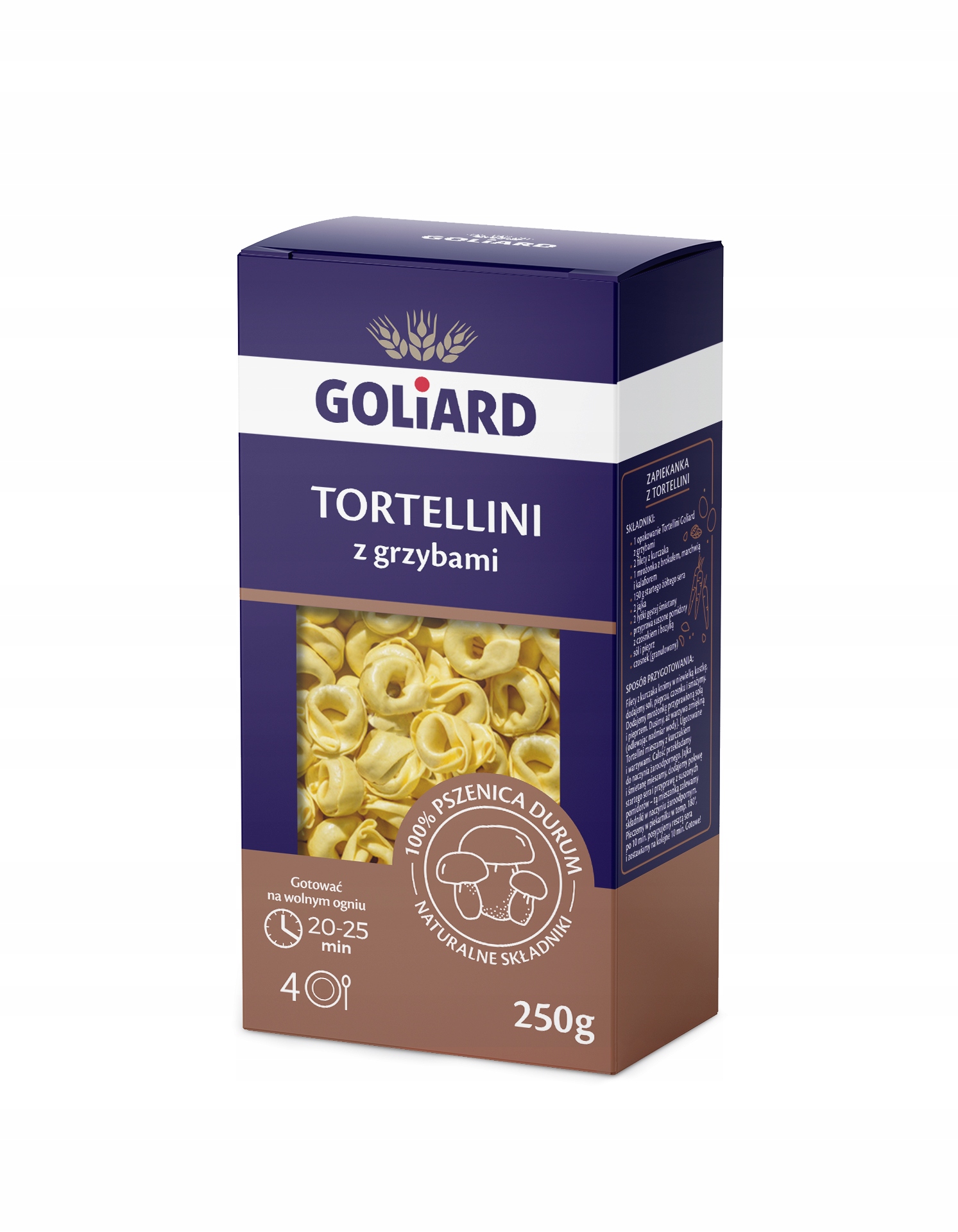 Levně 5x Goliard Tortellini s houbami 250 g
