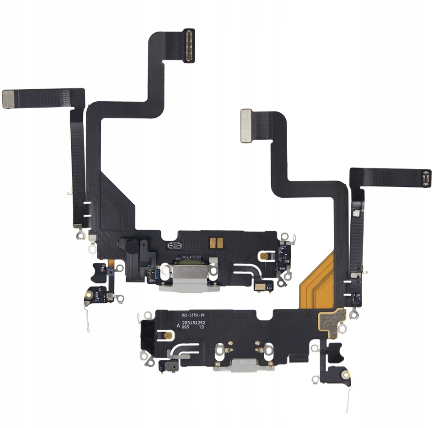 Hq Usb nabíjecí konektor pro Apple iPhone 14 Pro, stříbrný (stříbrný)