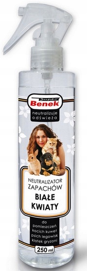 

Benek Neutralizator Spray Białe kwiaty 250ml