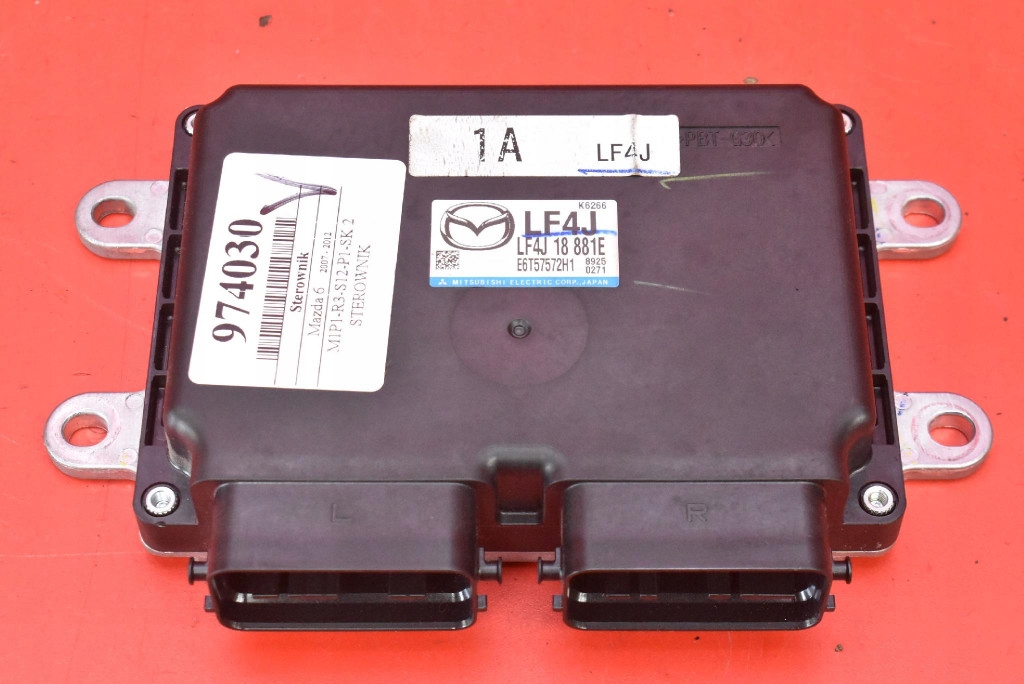 control unit computer of the engine LF4J18881E MAZDA 6 2 II 2.0 147 KM 07-12