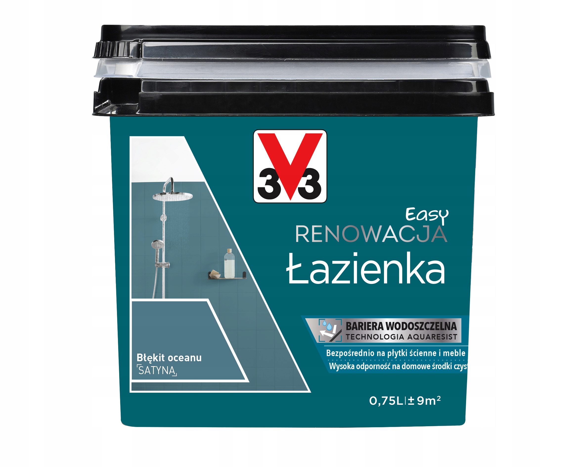 

V33 Easy Renowacja Łazienka Błękit Oceanu 0,75L