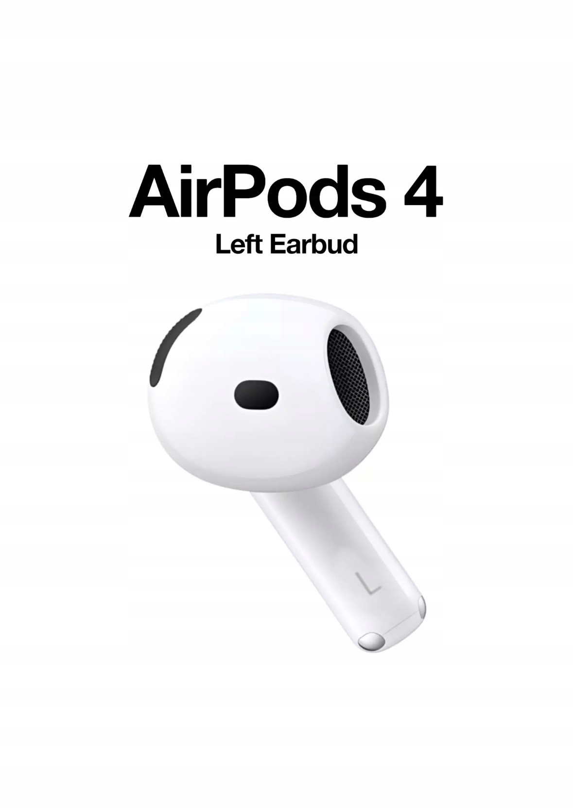 AirPods 4 本体 モデルA3050 Apple Słuchawki douszne AirPods 4 białe - Sklep, Opinie