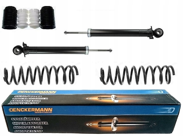 Tlumiče Krytu Pružiny Audi 80 B4 91-96 Zadní