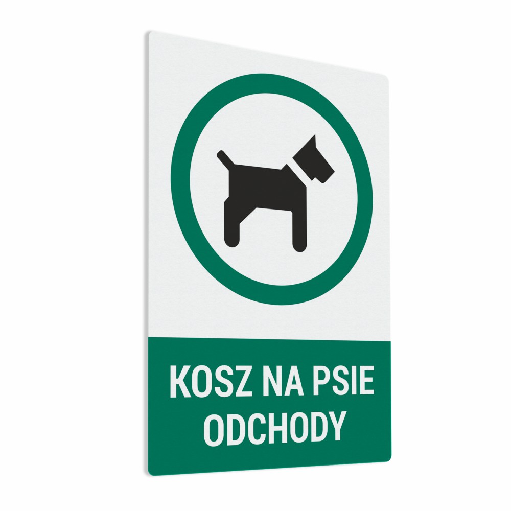 

Naklejka Kosz na Psie Odchody 20x30