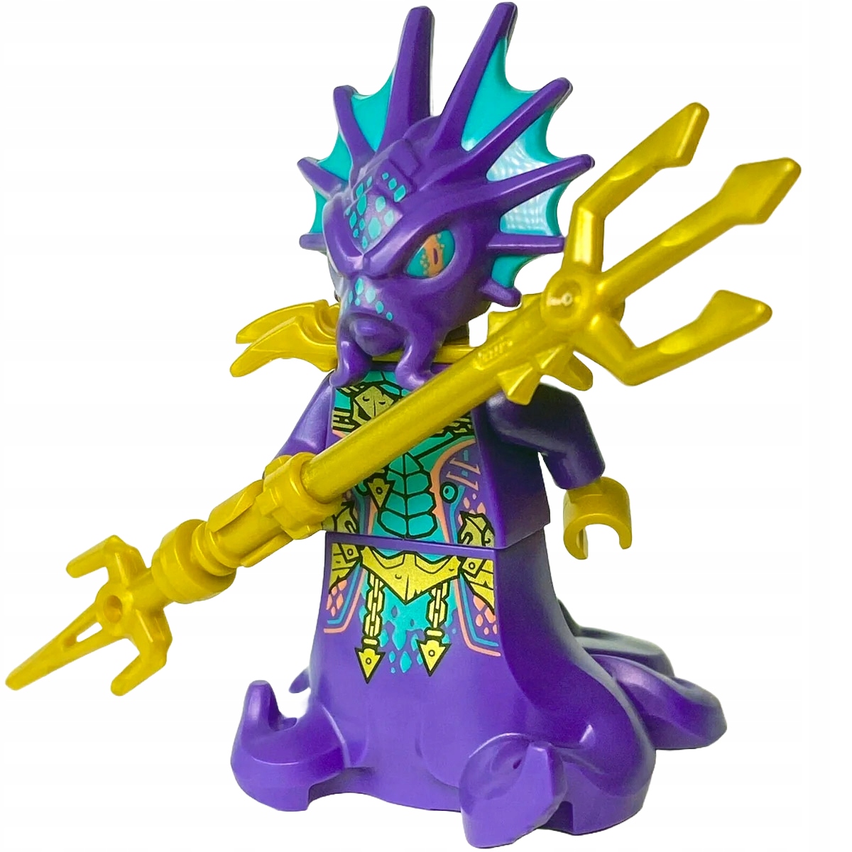 Nová Lego Figurka Ninjago Prince Kalmaar Král Kalmaar njo697 zbraň