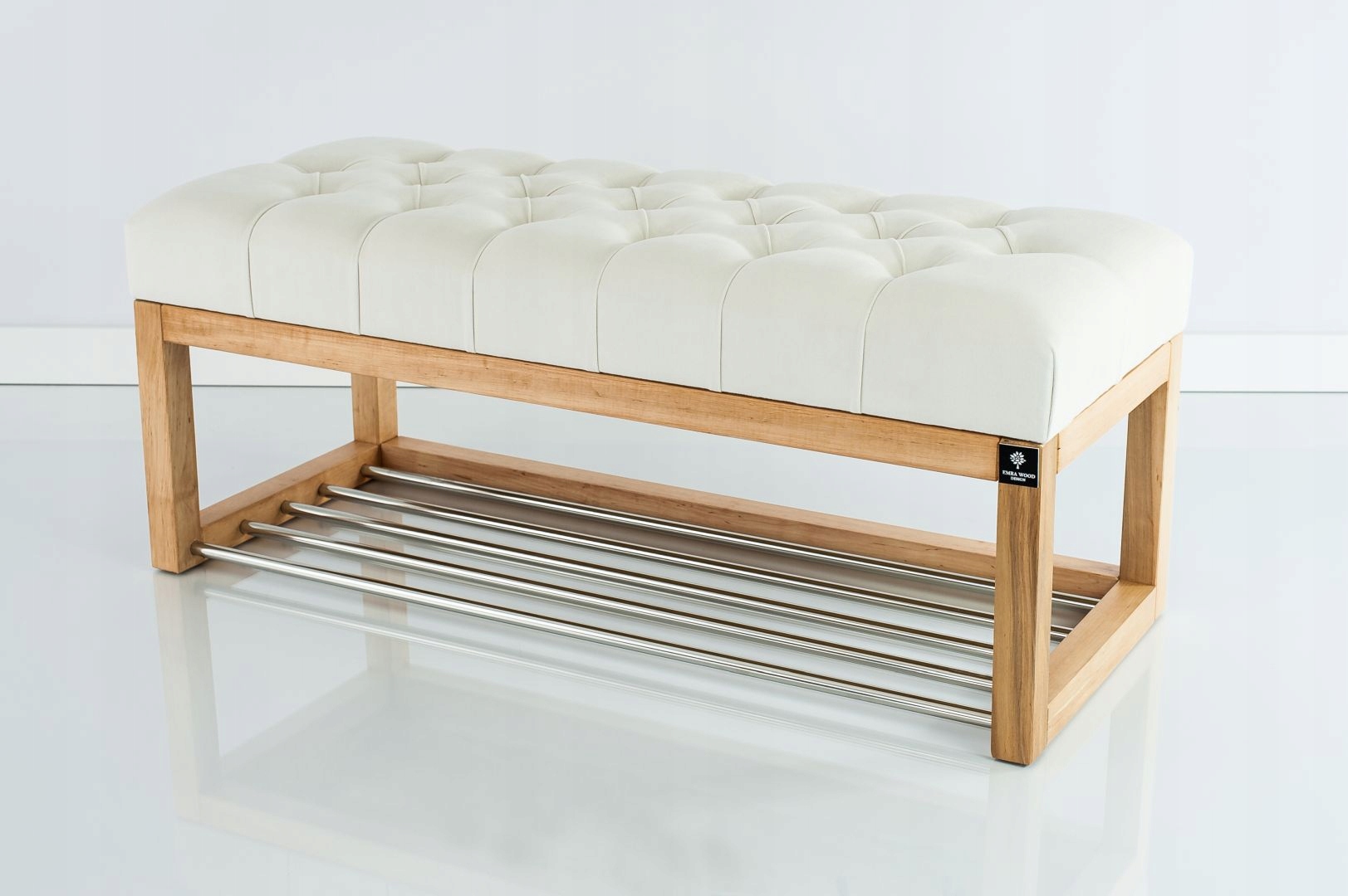 145 Ławka Do Przedpokoju Wiatrołap Biała EMRA LPP4 Kod producenta LPP-4