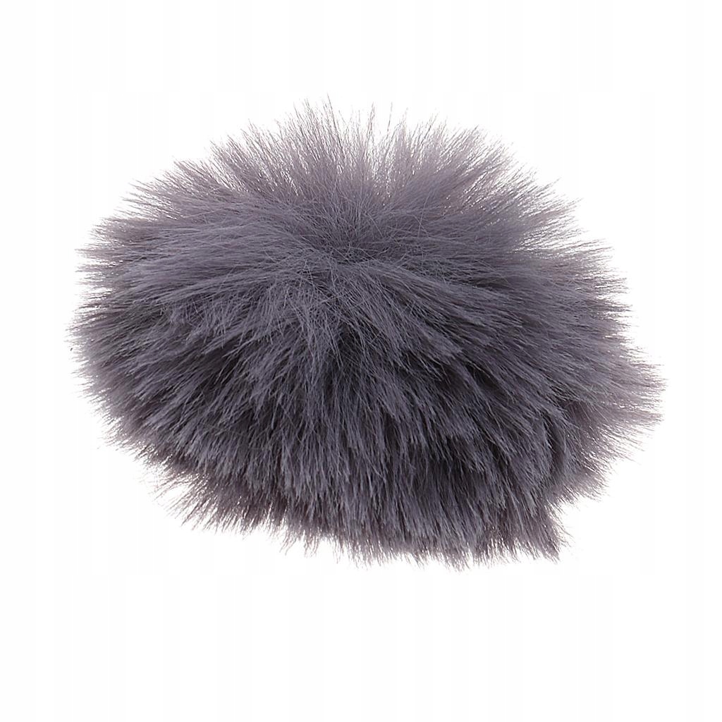 Zewnętrzna osłona mikrofonu futrzana osłona Model futerko na mikrofon Muff na przednią szybę