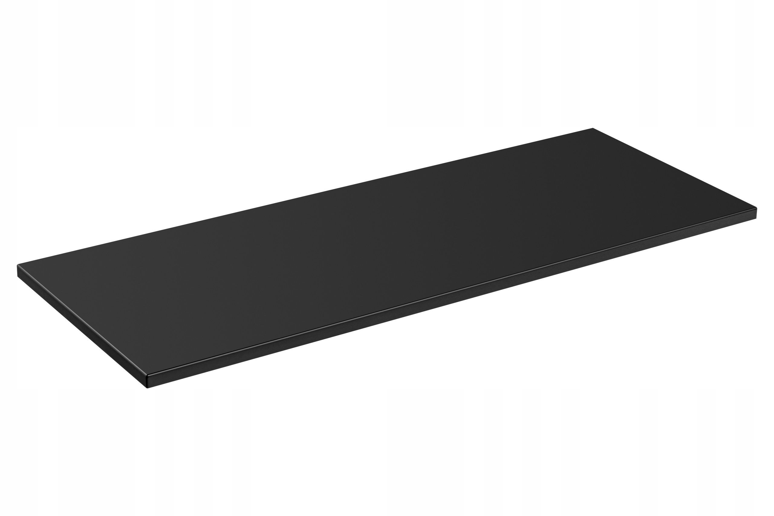 SZAFKA ŁAZIENKOWA 120 CM ADEL BLACK BLAT UMYWALKI Głębokość mebla 46 cm
