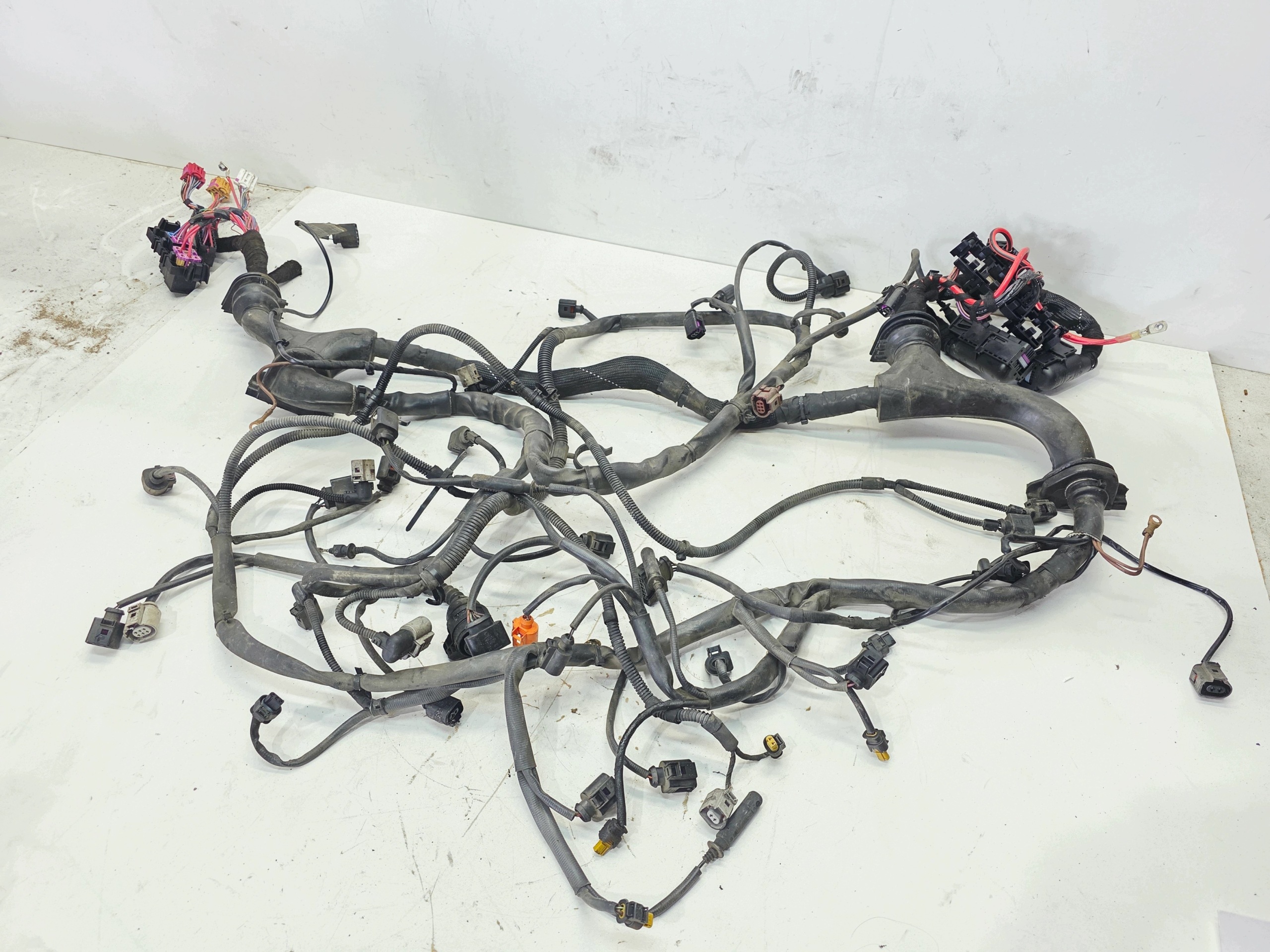 bundle motor wiring AUDI A6 C6 LIFT 3.0 TDI CDY 4F1971072PD