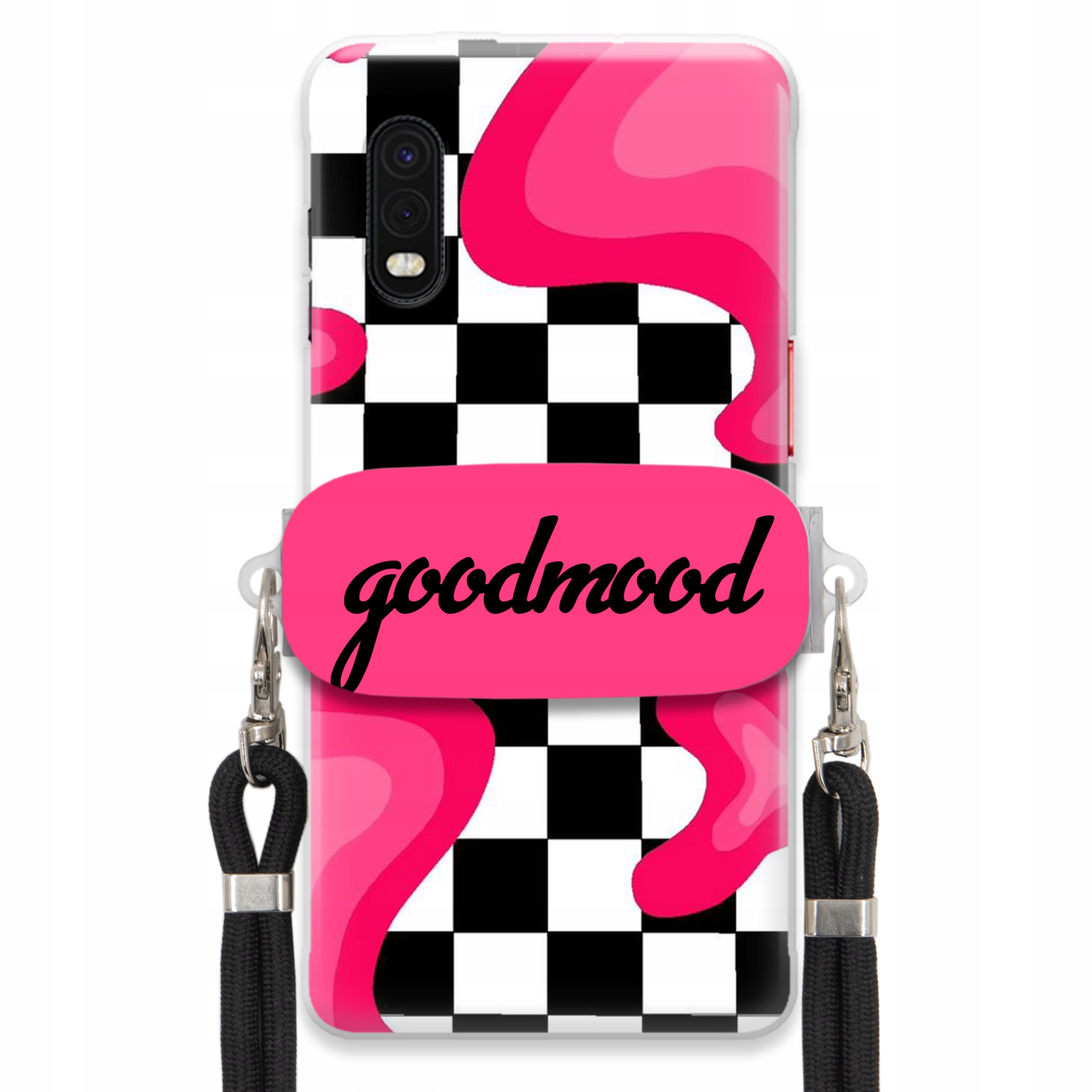 Puzdro Pre Samsung Xcover Pro Set Case Držiak Na Vodítko Čierny Pre Teen Splash