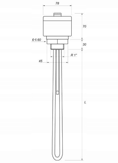 Grzałka do bojlera VOLUX Galmet Biawar Elektromet 5/4" 2000W 2 kW Kod producenta RT200.5/4