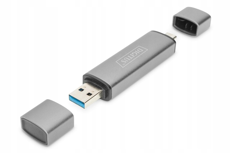 Digitus czytnik kart 3-portowy USB-C USB 3.0 Producent Digitus