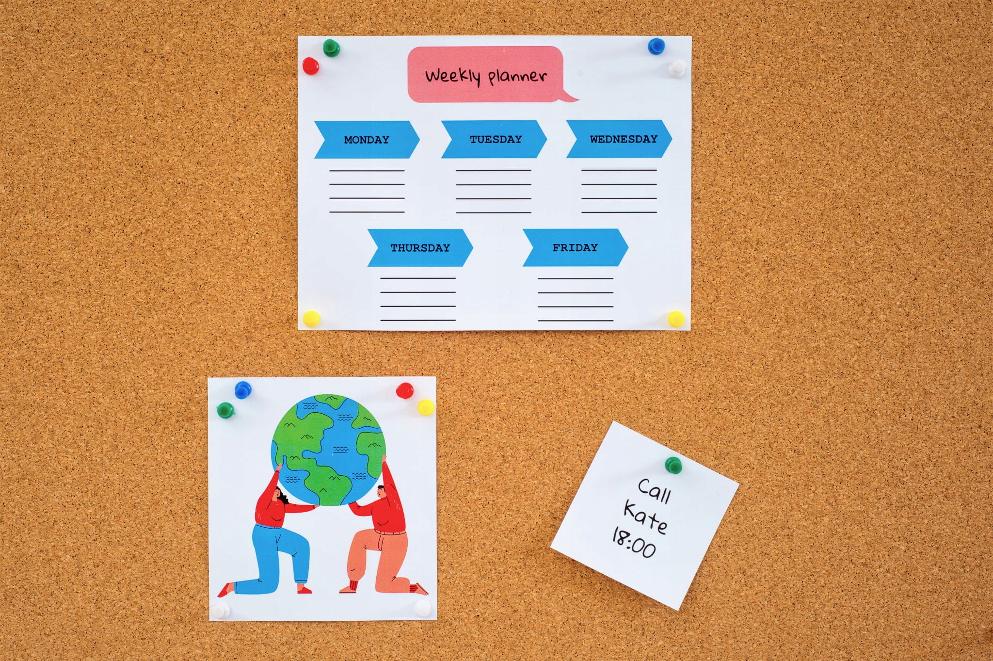 Tablica Korkowa z Ramą Drewnianą 60x40 cm MemoBe Kod producenta MSTC060040.00.81.20