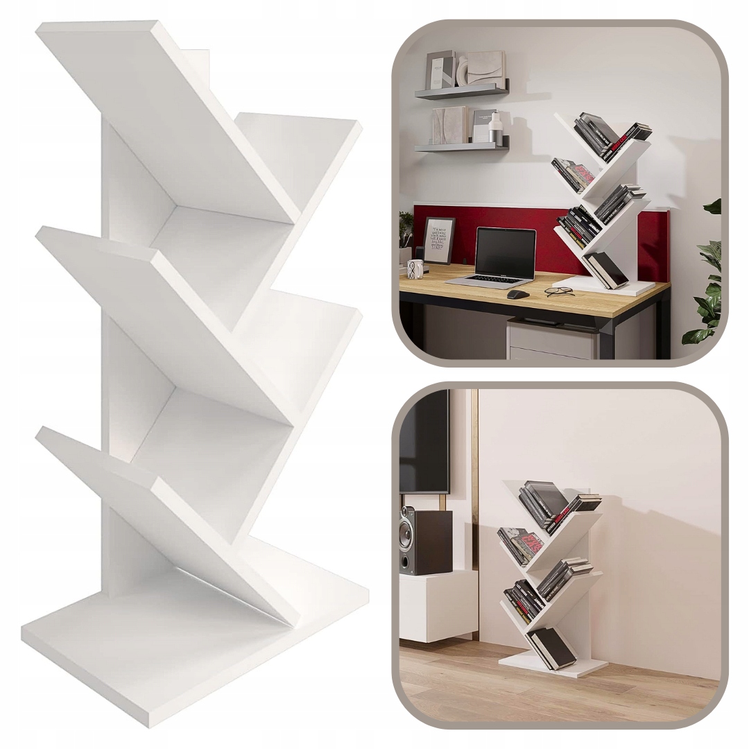 REGULOWANY SYSTEM PÓŁEK - ORGANIZER PÓŁKA REGAŁ NA KSIĄŻKI - BIURO SALON