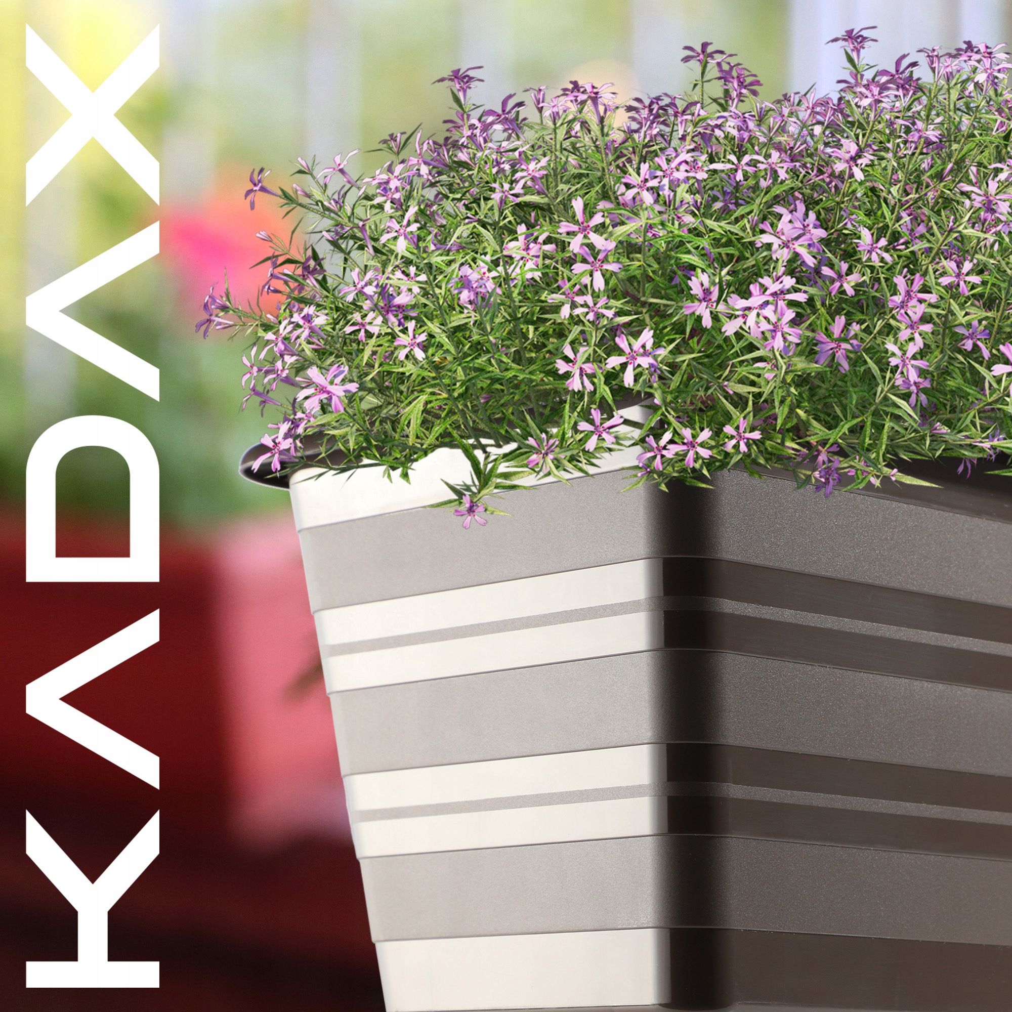 SKRZYNKA BALKONOWA DONICZKA Z UCHWYTAMI 60cm Długość maksymalna 59.5 cm