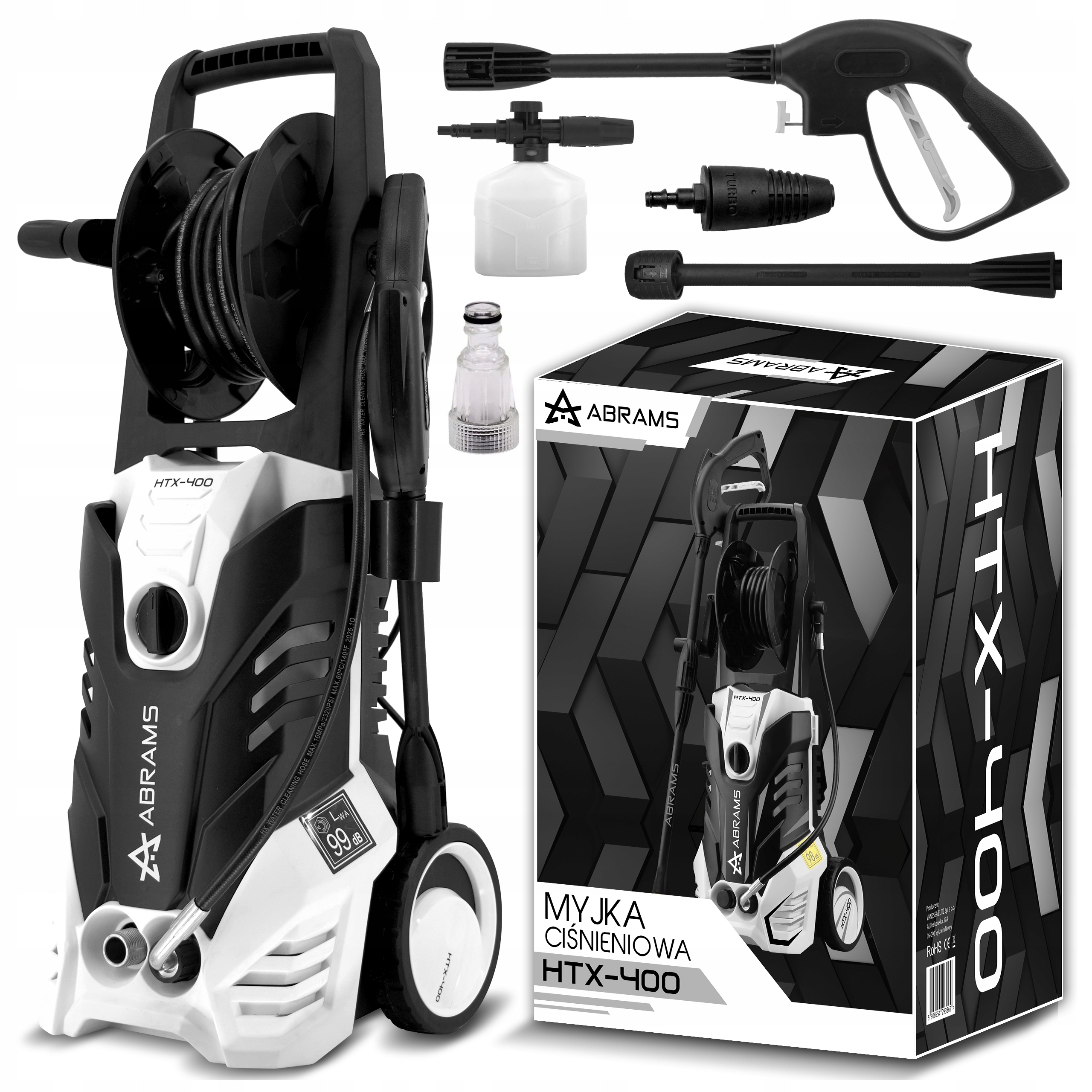 Myjka ciśnieniowa Abrams 155 bar 2800 W