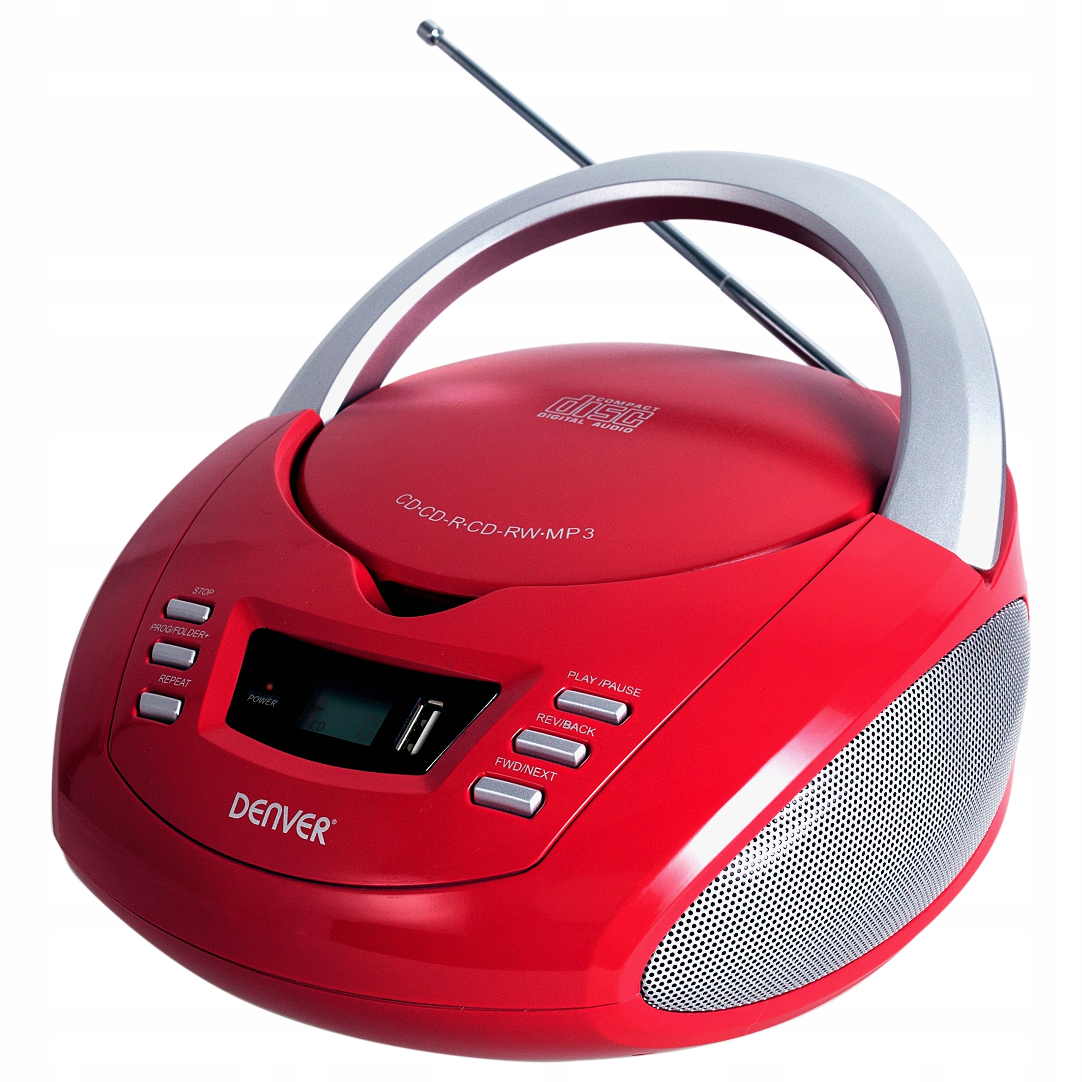 DENVER RADIO PRZENOŚNE BOOMBOX RADIOODTWARZACZ CD