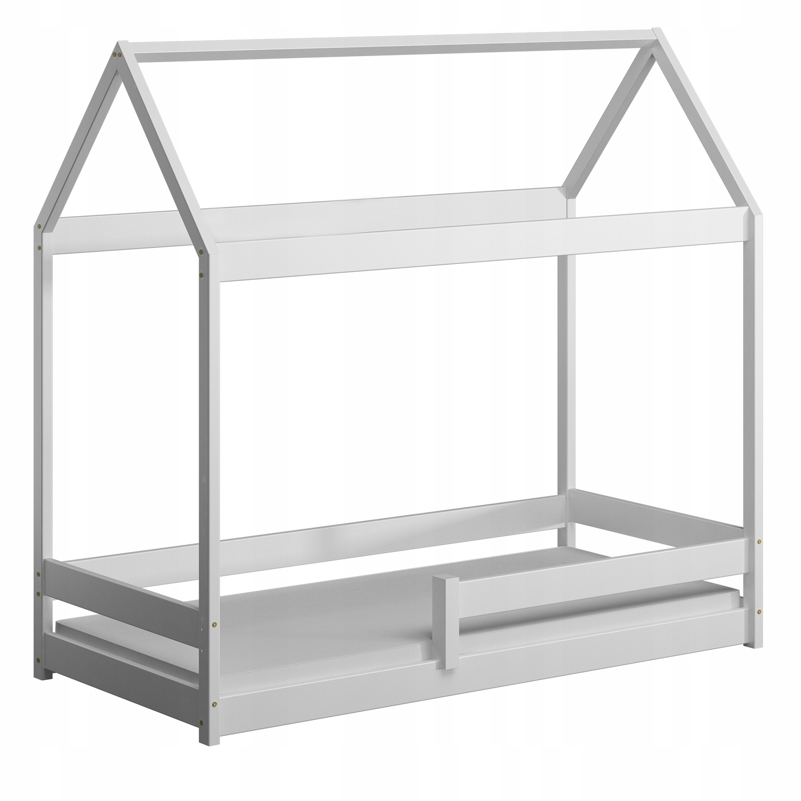 Łóżko Pojedyncze DOMEK MIŚ 190x90 Drewno Marka Meble Wróbel