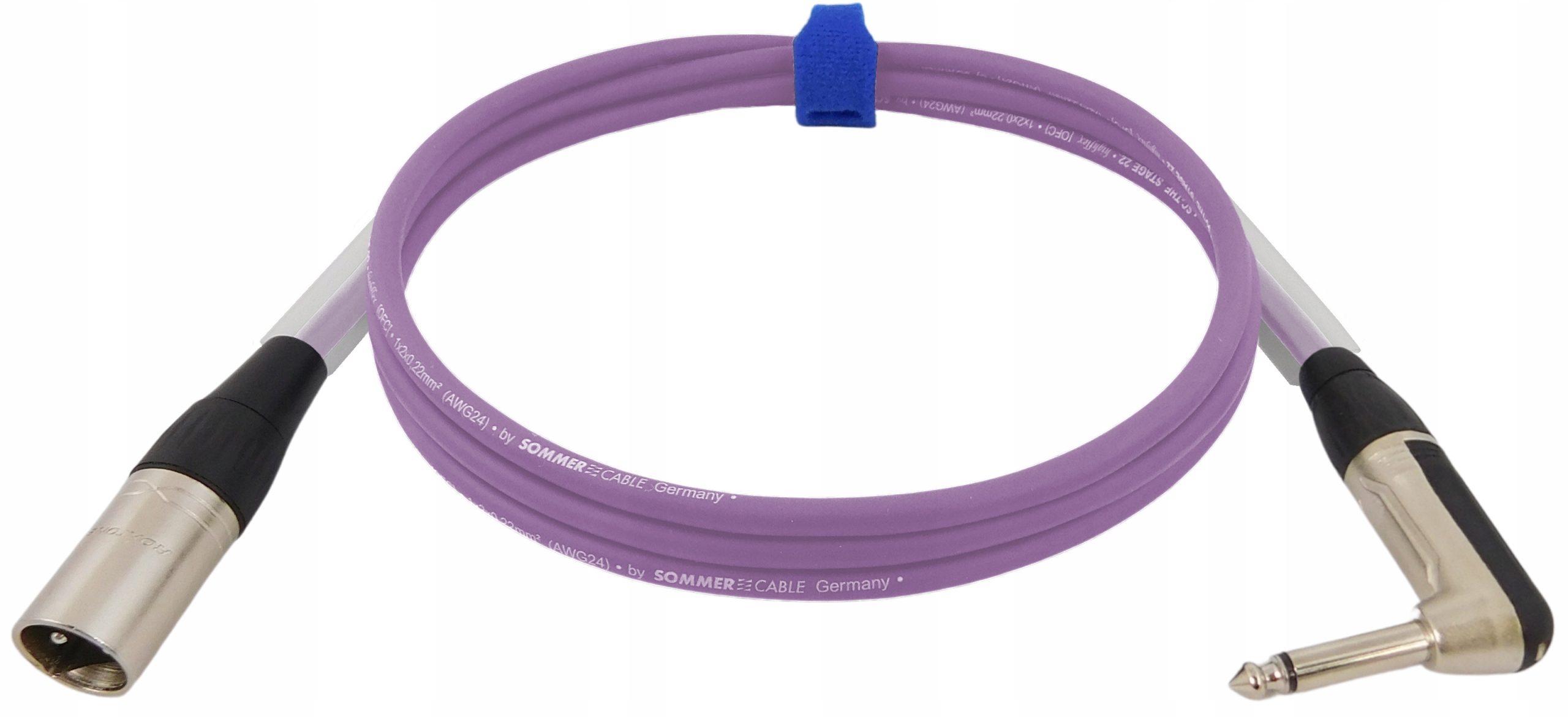 Sommer Stage Mikrofonowy Xlr Jack Kąt Roxtone 0,5m