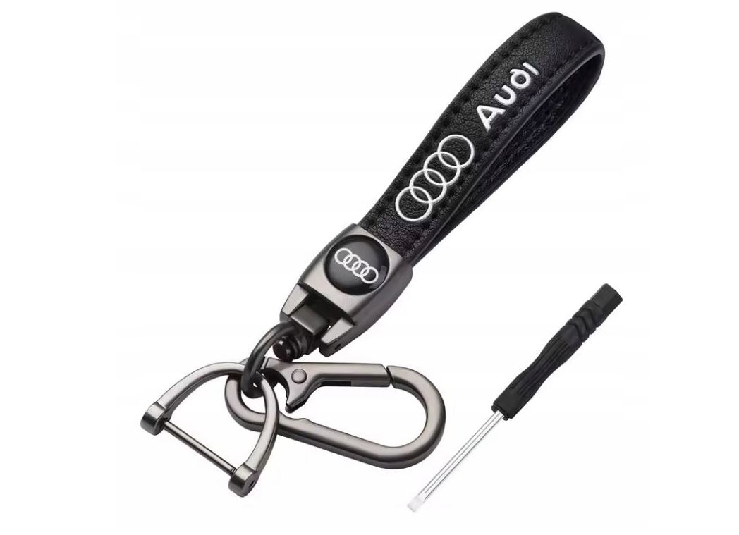 Audi Brelok Breloczek Brelok Do Kluczy Skóra