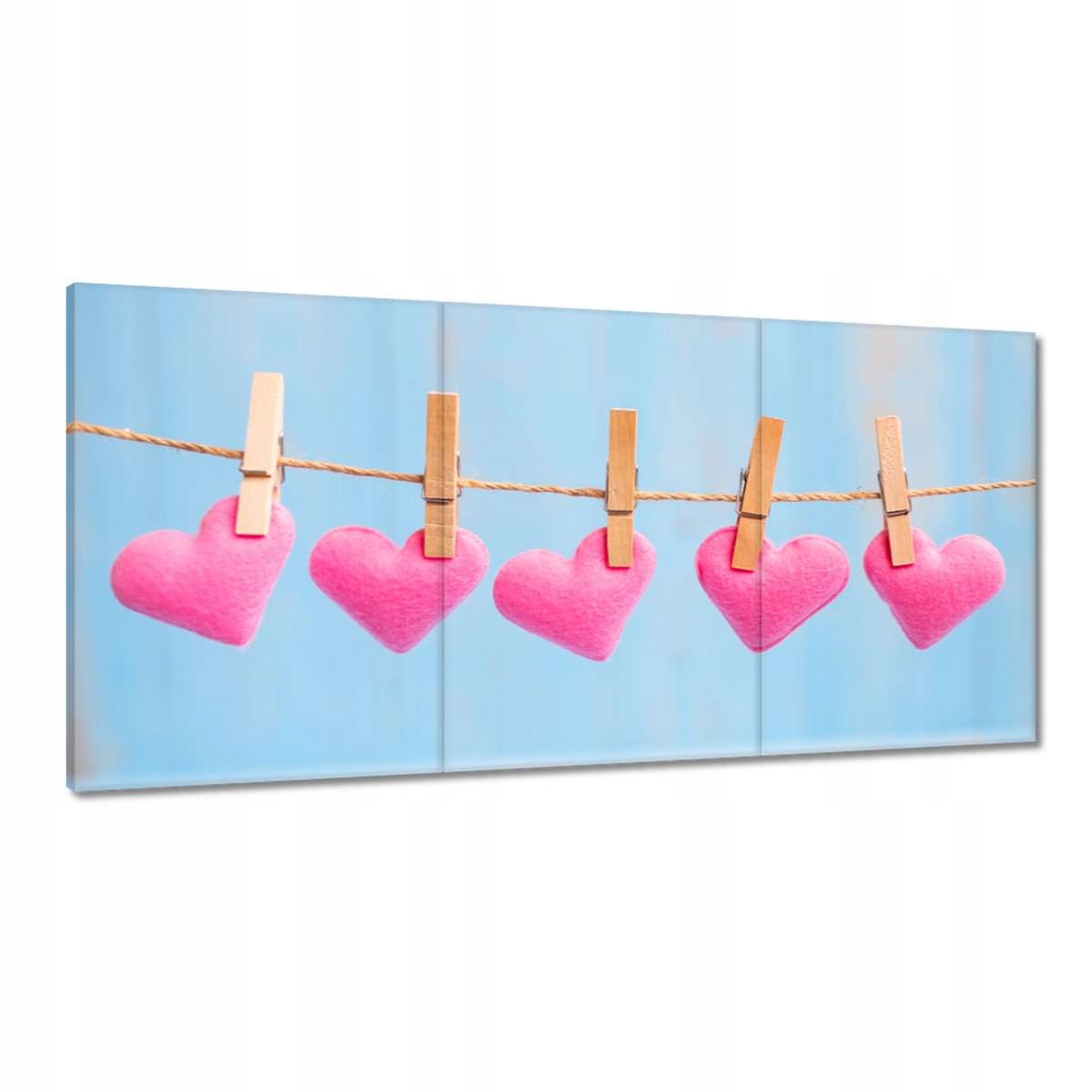Obrazy 180x90 Srdiečka