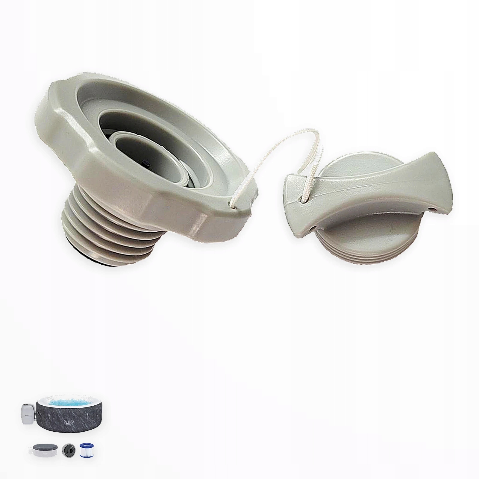 Šroubovací ventil do lázní Lay-z-spa Bestway 60175 Boracay AirJet 180x66 cm nový