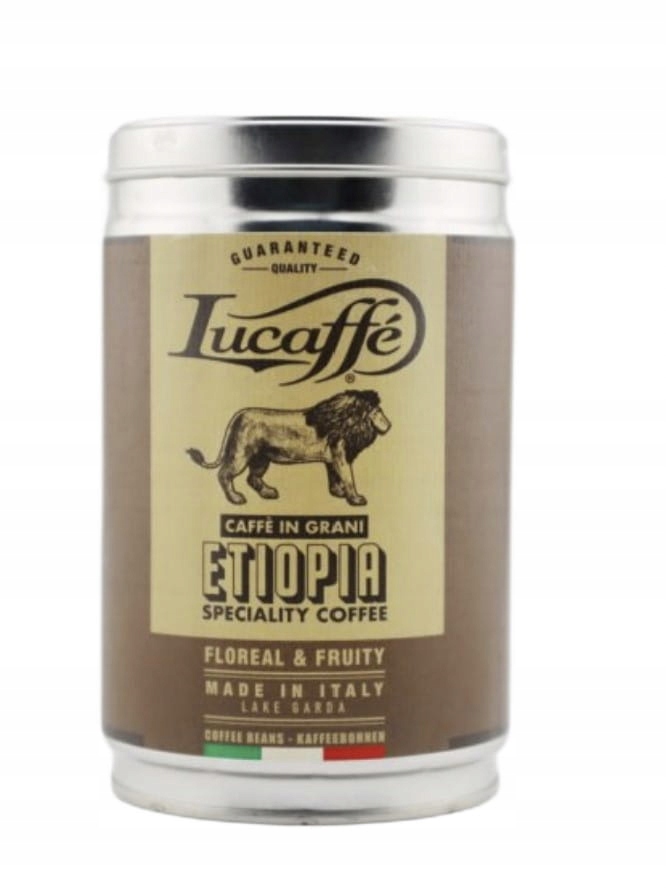 Kawa ziarnista Lucaffe 250gr Etiopia, puszka, tylko u nas!