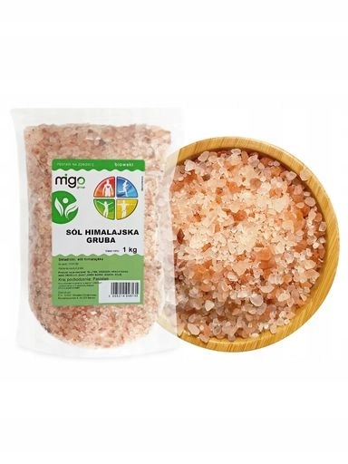 Levně 8 x MIGOgroup, Himalájská Sůl Hrubá, růžová 1 kg – MIGOgroup