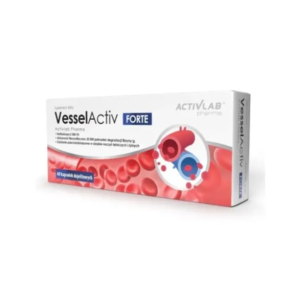 ACTIVLAB VESSELACTIV FORTE NA UKŁAD KRĄŻENIA 60 KAPSUŁEK