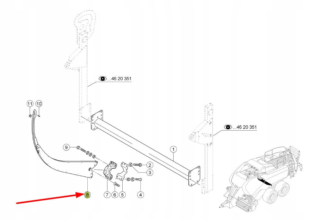 847091.2 игла прессового узла
