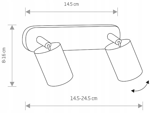 NOWODVORSKI LAMPA 8817 EYE SPOT BRASS KINKIET ZŁOT EAN (GTIN) 5903139881791