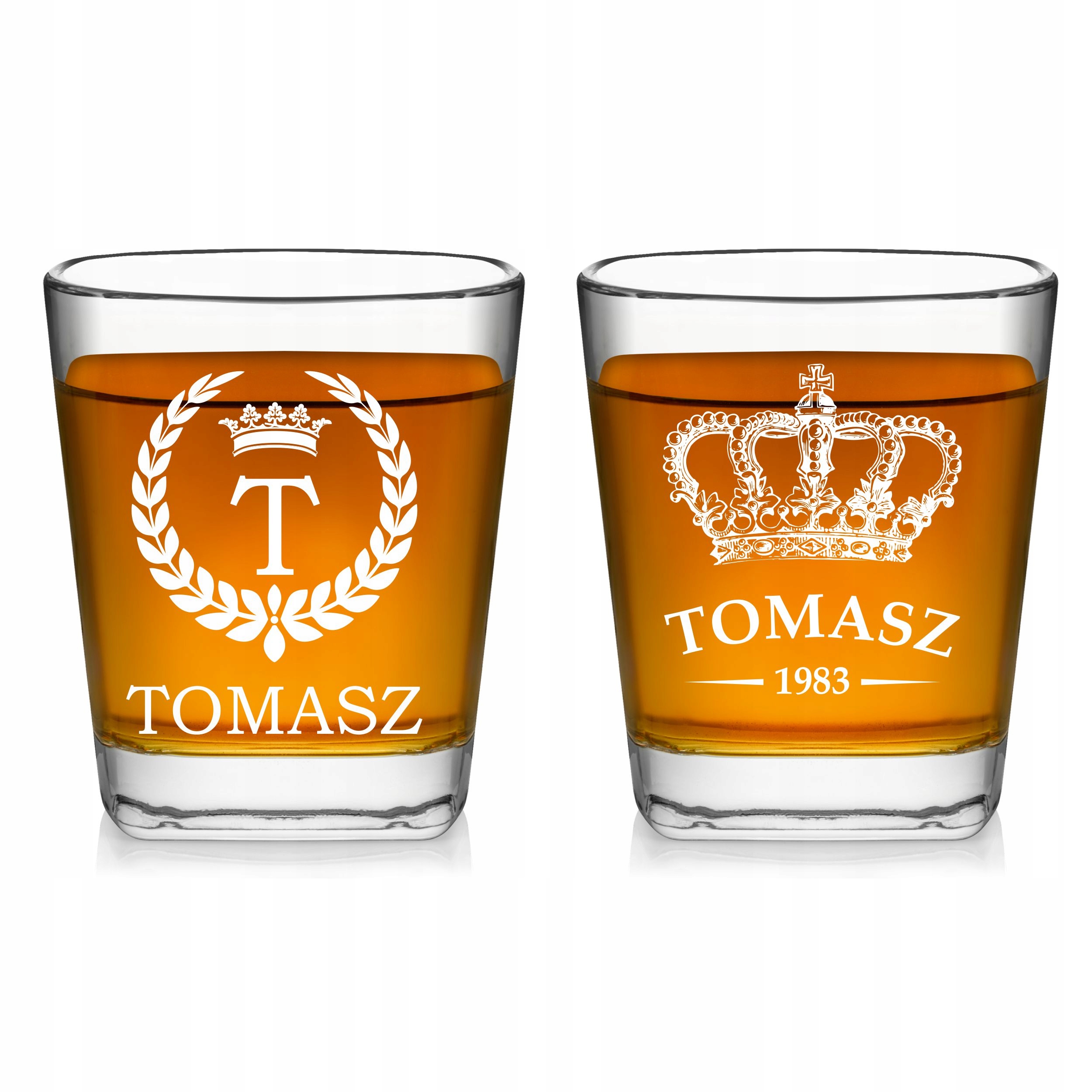 

Szklanka Do Whisky 2 Szt. Z Grawerem