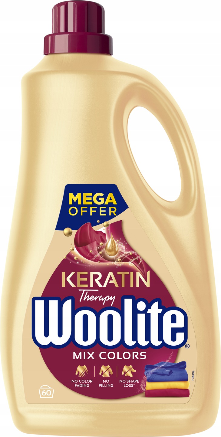 Woolite Colour Keratin 3,6l/60 prań płyn do prania 12449032259 Allegro.pl