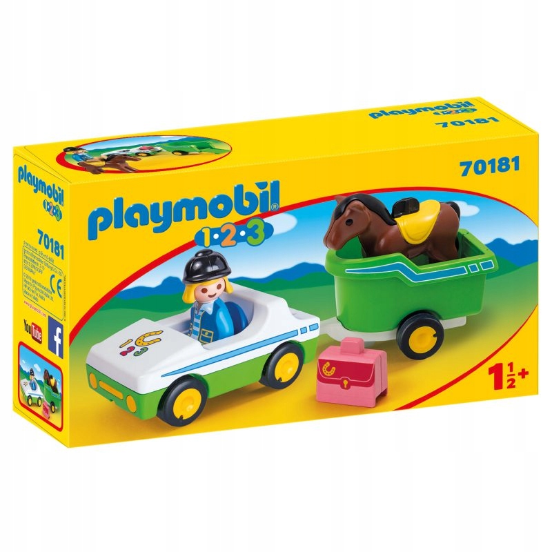 

Playmobil 70181 Samochód Z Przyczepą Dla Konia