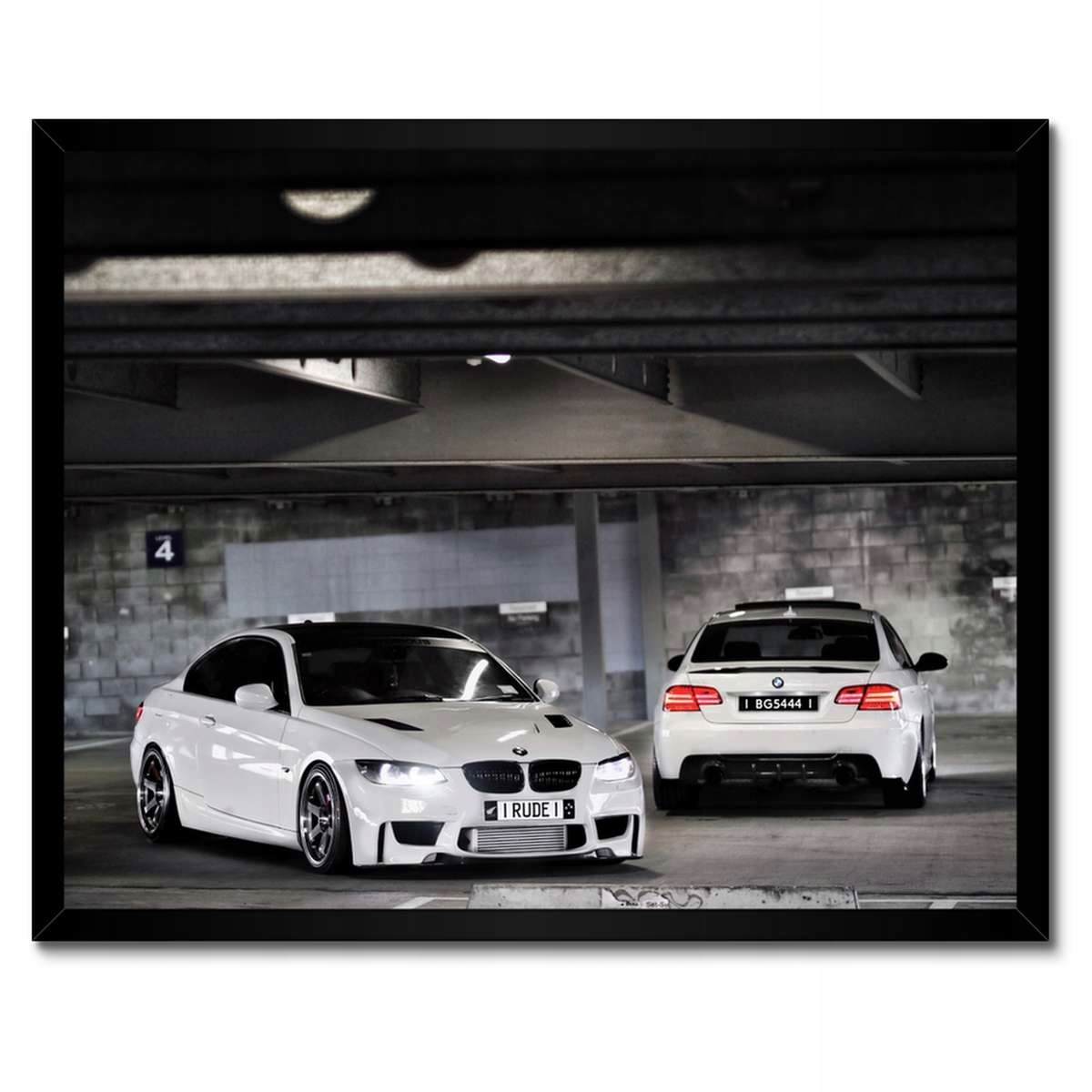 Plakáty v rámu 50x40 Automobilový Bmw sportovní