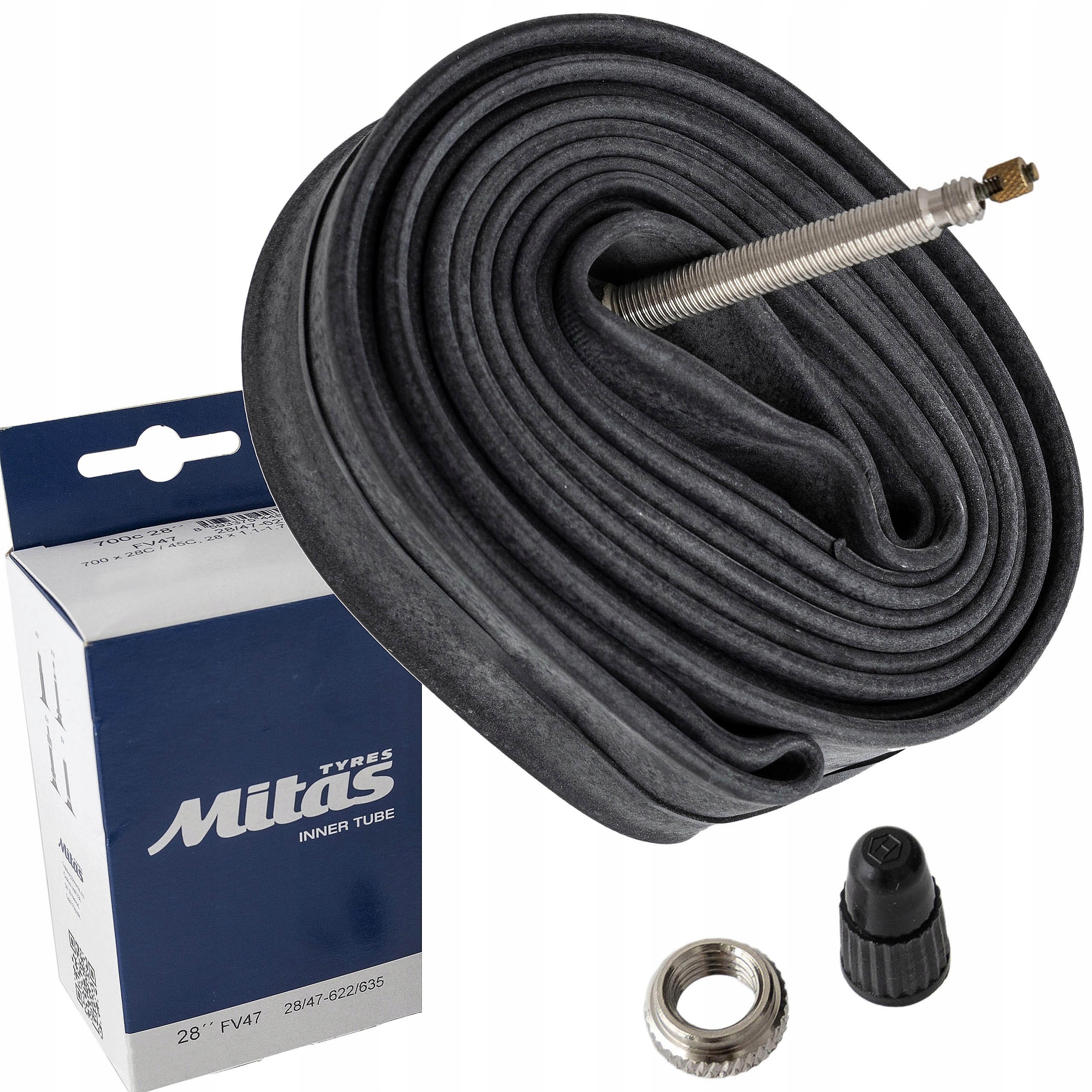 

Dętka 28 X 1,1/1,75 Mitas 700X28/45C FV-47 Presta