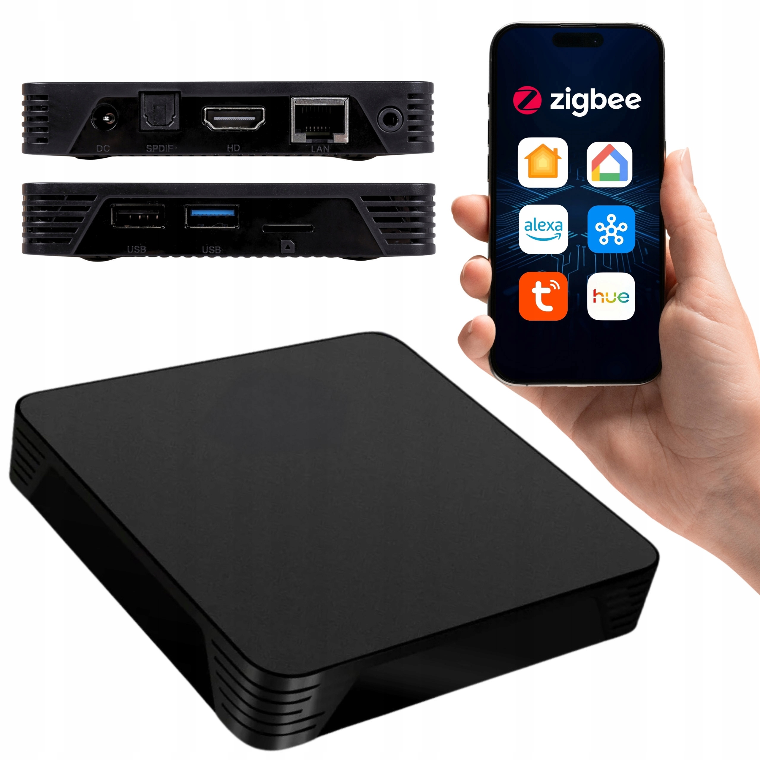 Home Assistant Box 4G Plus 32GB Zigbee2MQTT/ZHA Usb 3.0 CortexA53 Smart Hub