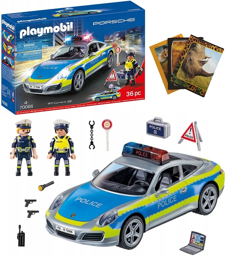 

Playmobil 70066 Porsche 911 Carrera 4S Policja