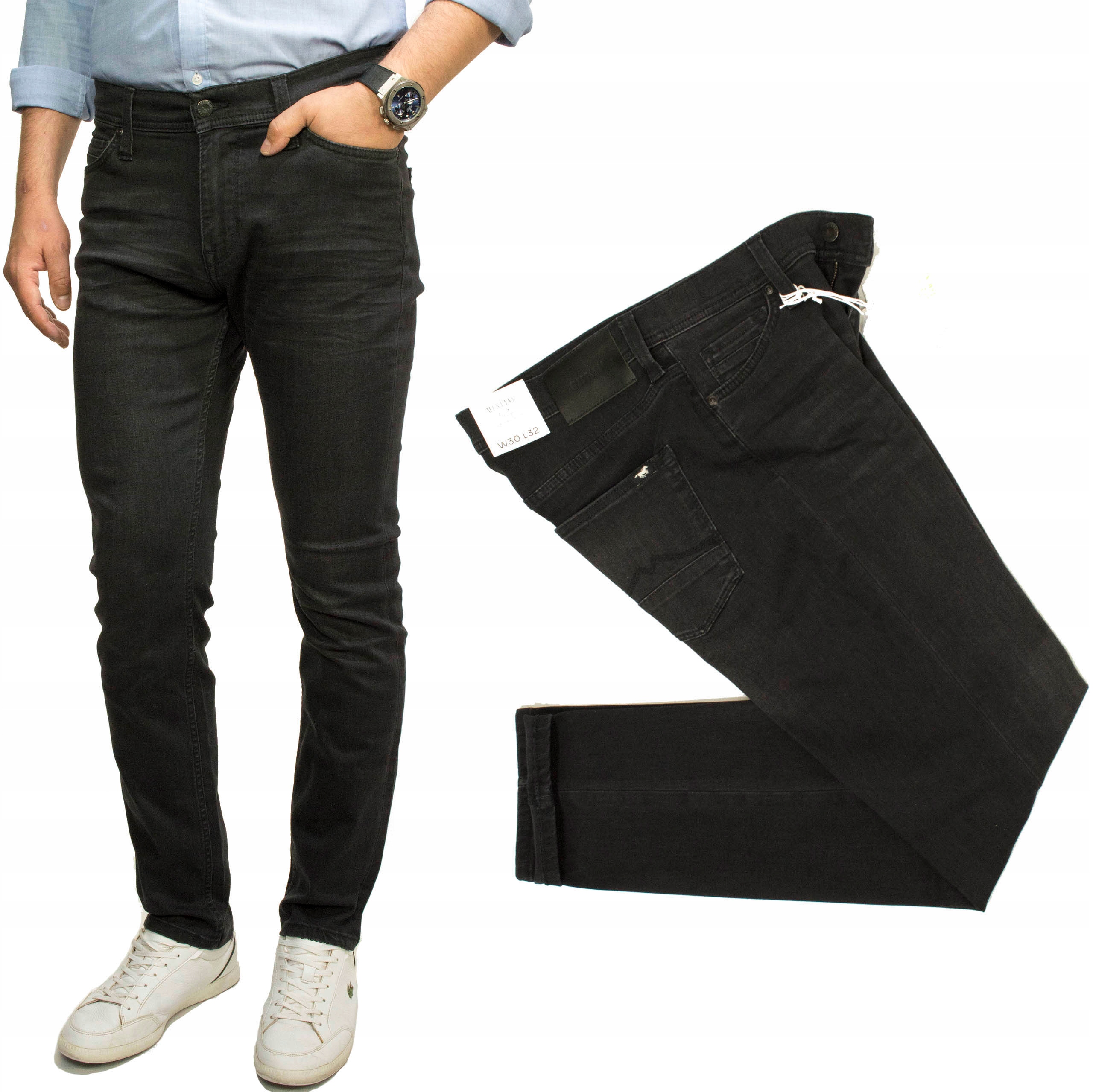 Mustang Vegas Black Stone 982 pánské džínové kalhoty W32 L34