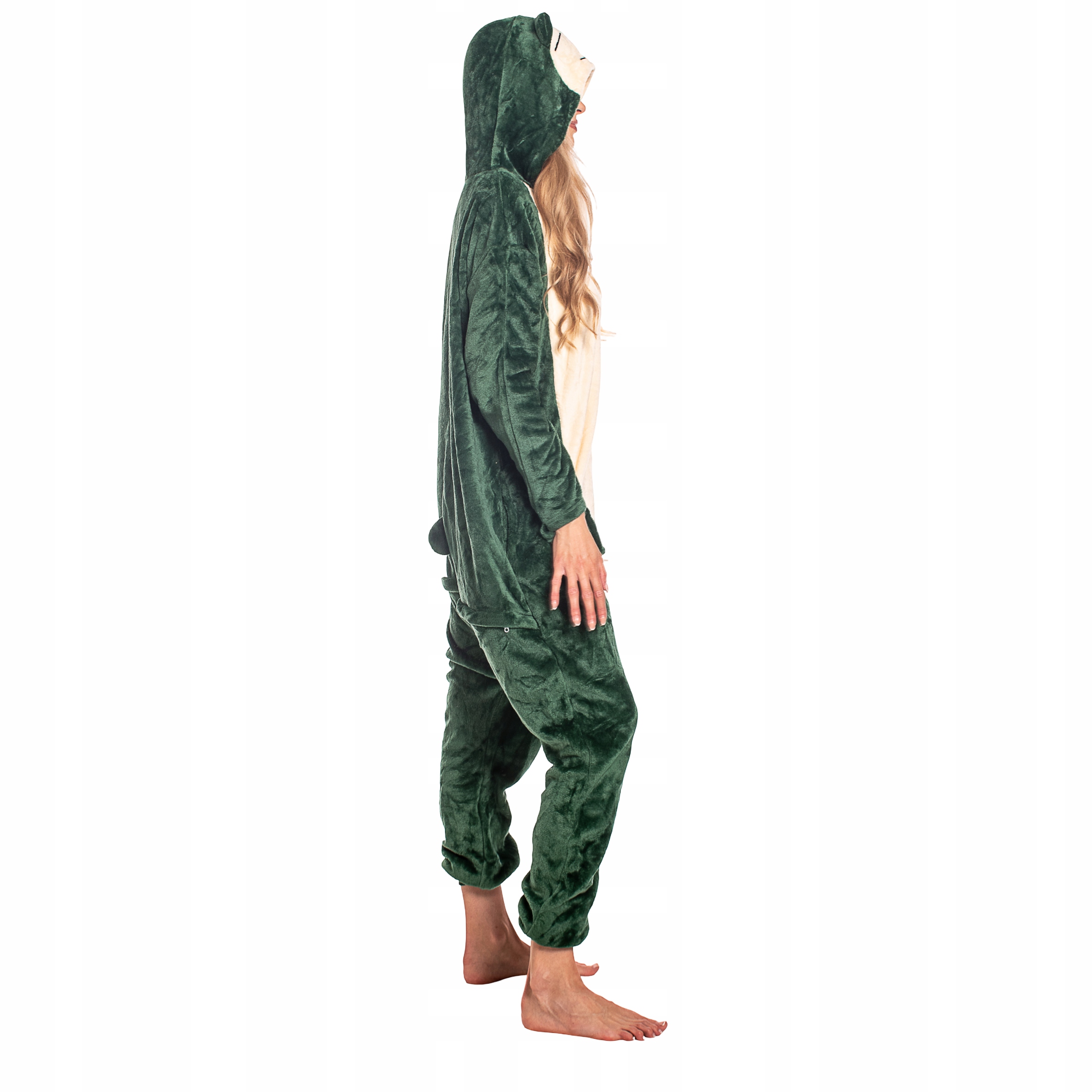 Dámské pyžamo kombinéza Kigurumi kostým Onesie Snorlax Pokémon 165-175 L