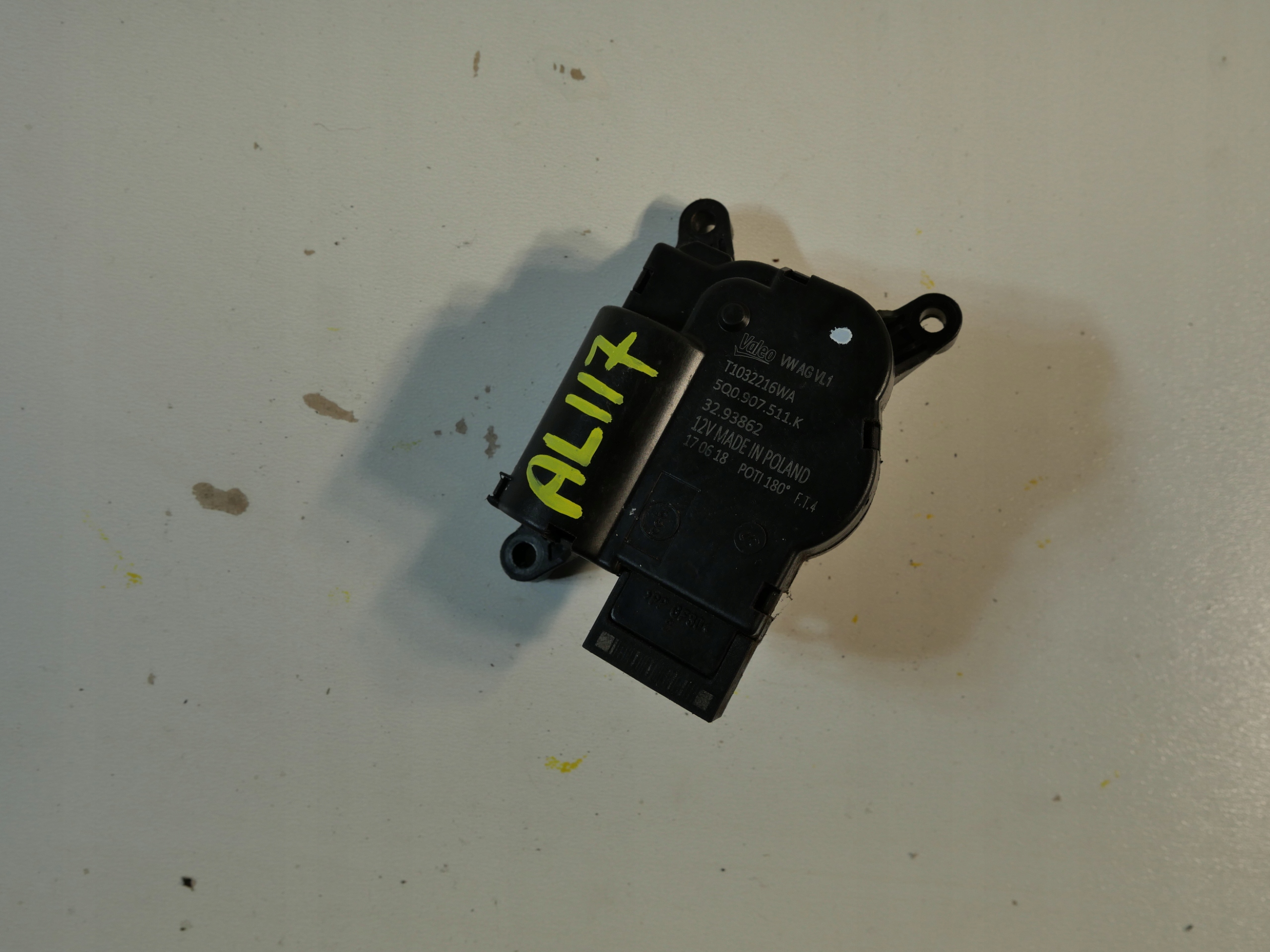 VW SEAT SKODA Micro moteur KLAP Bloc de chauffage complet 5Q0907511K