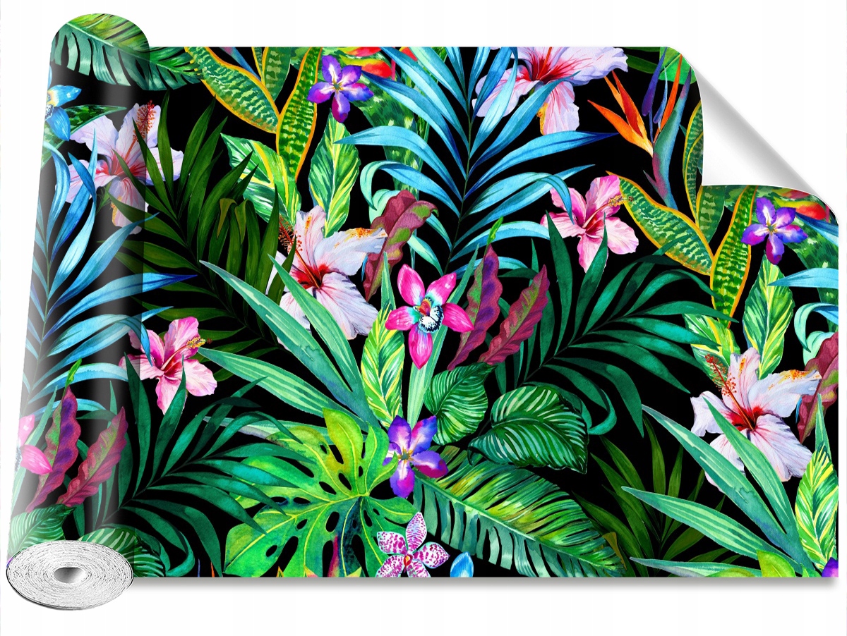 

Tapeta Samoprzylepna Tropikalne kwiaty 152x104