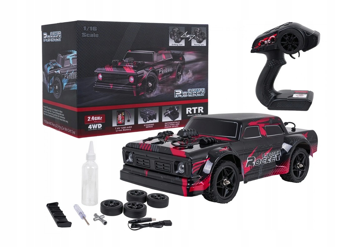 Pojazd do Driftu Rocket R/c Napęd 4x4