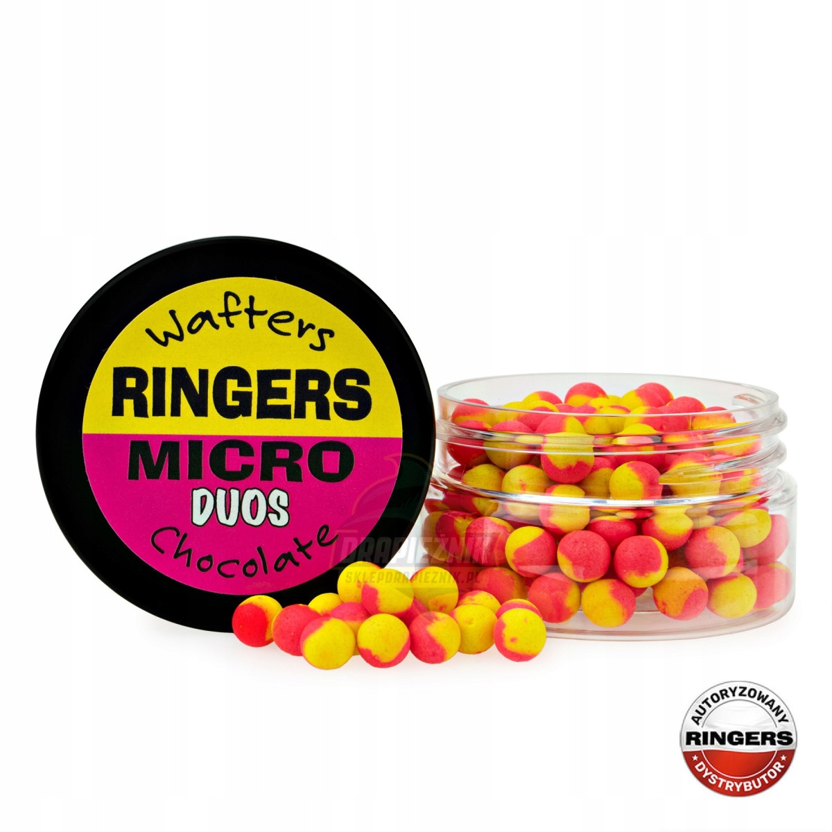 Przynęty Ringers Wafters Micro Duos Pink-Yellow Kulki