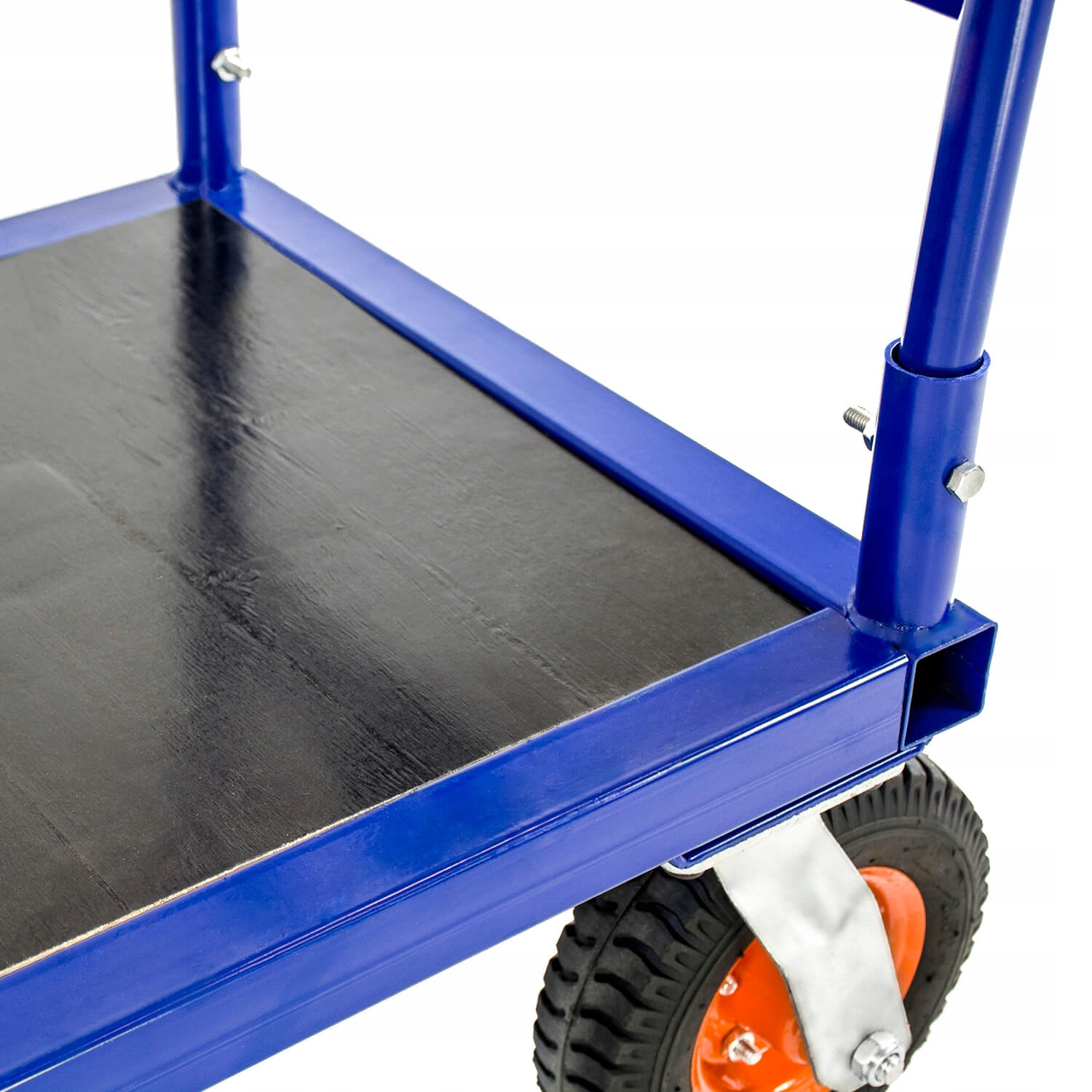 WÓZEK MAGAZYNOWY PLATFORMOWY towarowy 90x50 300KG Szerokość produktu 50 cm