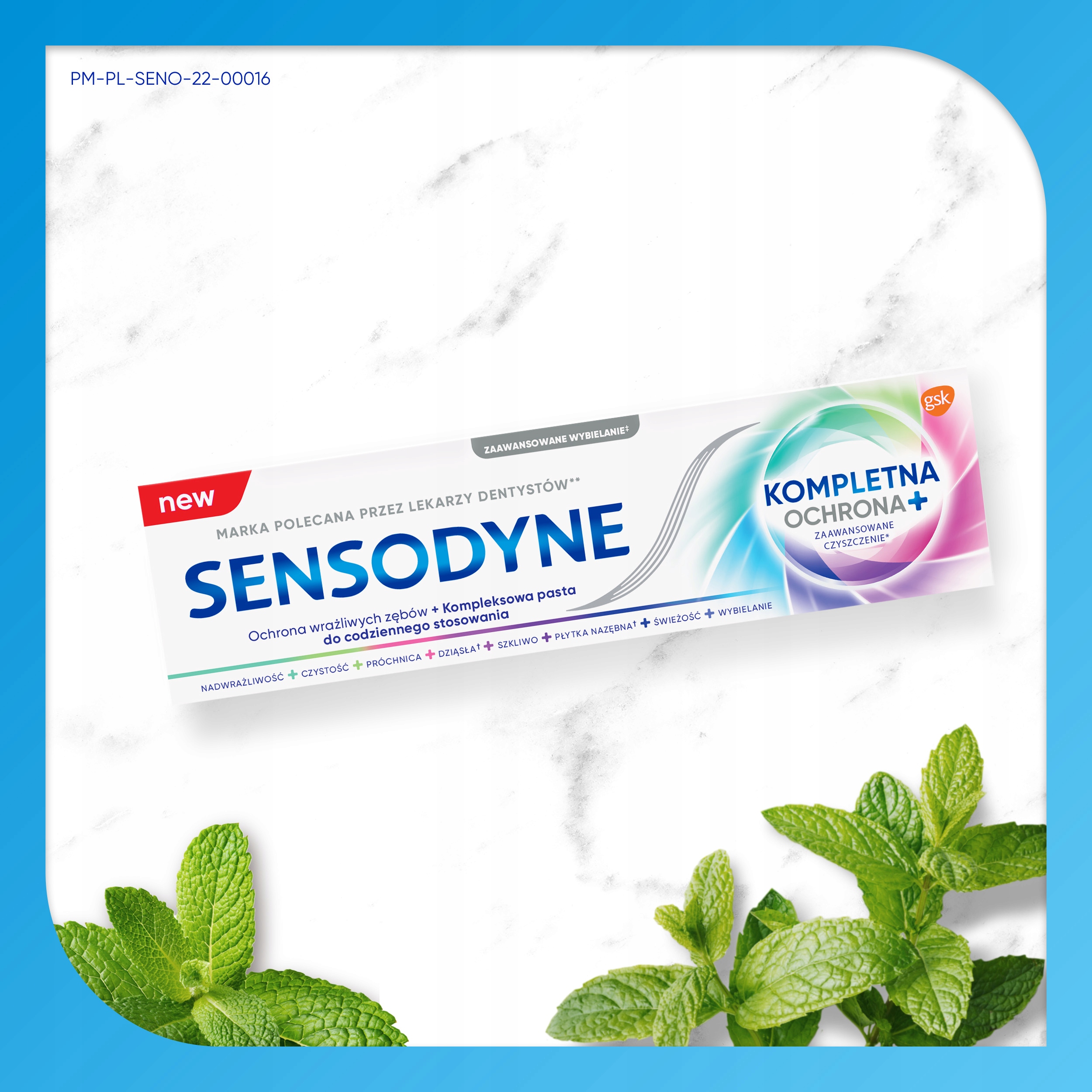 Sensodyne Kompletna Ochrona+ pasta do zębów 75ml Marka Sensodyne