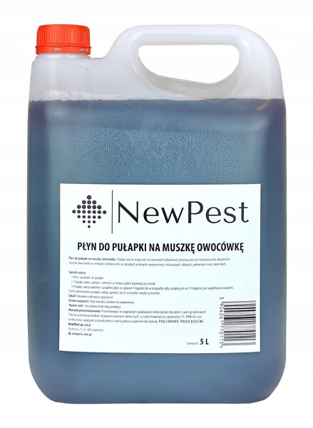 Atraktant lákající octomilky 5 L tekutina do pastí na Octówka