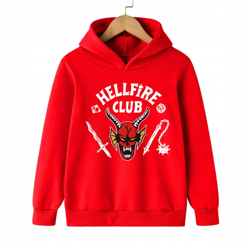 

Bluza Stranger Things Hellfire Club 7-8lat 134 cm